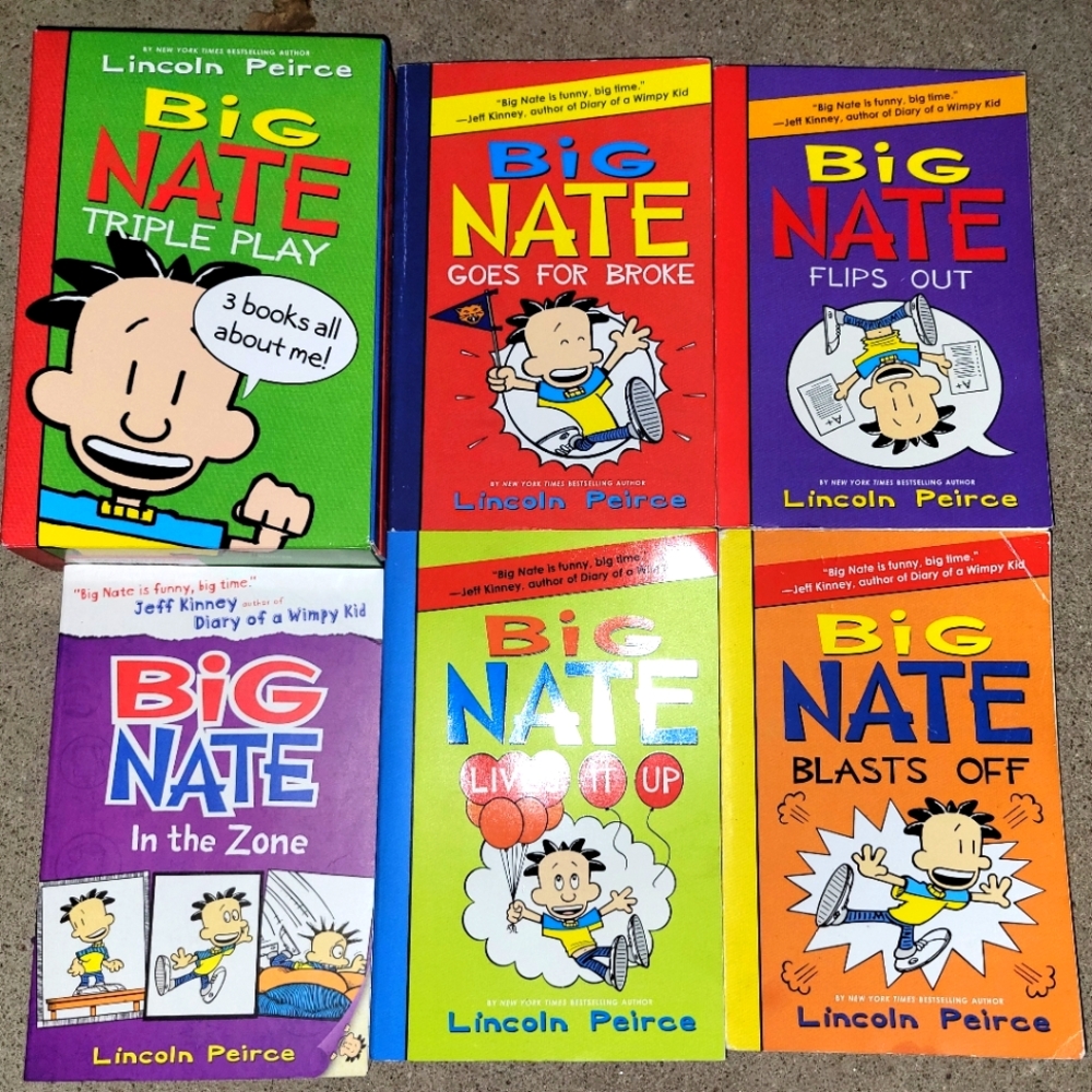 Big Nate Complete Series 1-8